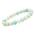 Amazonite Bracelet for Calmness, Communication & Positive Energy | Natural Crystal Healing Bracelet for Men & Women