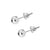 Premokshi 5mm 925 Sterling Silver Ball Stud Earrings (S-ER102-5MM)