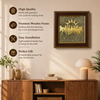 7 Running Horses on Raw Pyrite Frame for Vastu & Wealth | Premium Golden Wall Decor for Home & Office