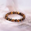 Brown Tiger Eye Bracelet for Strength, Focus & Protection | Natural Healing Stone Bracelet for Men & Women