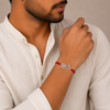 925 Sterling Silver BRO Letter Rakhi for Brother | Premium Designer Raksha Bandhan Rakhi