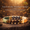 Dhan Yog Bracelet for Wealth, Prosperity & Success | Natural Crystal Healing Bracelet for Men & Women | Money Attraction Energy Bracelet