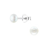 Premokshi 4mmFresh Water Pearl 925 Sterling Silver Stud Earrings (S-ER101-4MM)