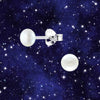 Premokshi 4mmFresh Water Pearl 925 Sterling Silver Stud Earrings (S-ER101-4MM)