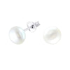 Premokshi 6mm Fresh Water Pearl 925 Sterling Silver Stud Earrings (S-ER101-6MM)