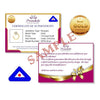 14Kt Pure Yellow Gold Black Cubic Zirconia Stone Nose Pin 3.5MM with Purity Certificate (G-NPS101-BLACK-3.5MM)