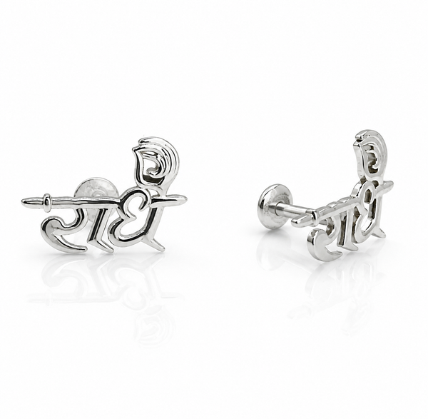Premokshi925 Sterling Silver Stud Earrings (S-ER105)