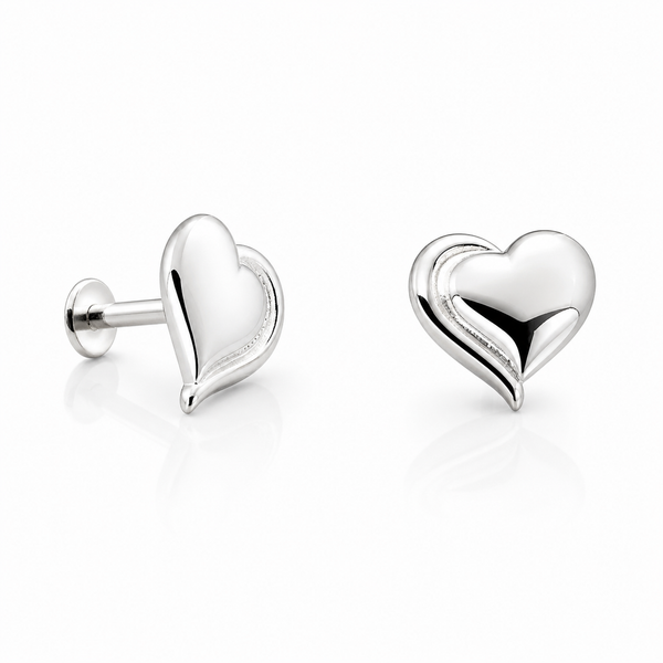Premokshi 925 Sterling Silver Stud Earrings (S-ER107)