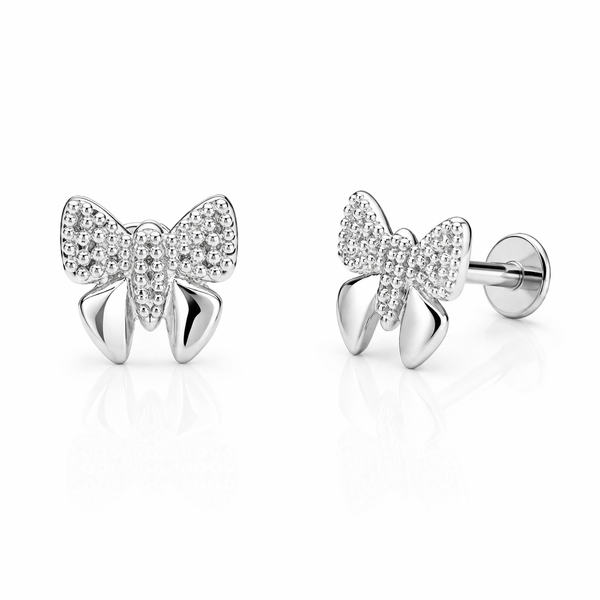 Premokshi 925 Sterling Silver Stud Earrings (S-ER109)
