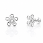 Premokshi 925 Sterling Silver Stud Earrings (S-ER111)
