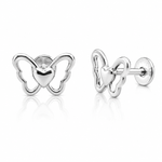 Premokshi 925 Sterling Silver Stud Earrings (S-ER114)