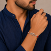 925 Sterling Silver VEER Rakhi for Brother | Premium Designer Raksha Bandhan Rakhi