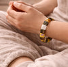 Dhan Yog Pyramid Bracelet for Wealth, Prosperity & Success | Natural Crystal Healing Bracelet for Men & Women | Money Attraction Energy Bracelet
