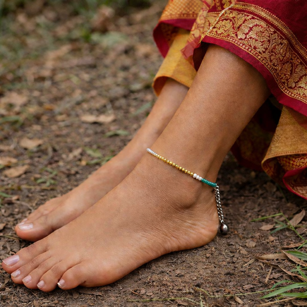 Premokshi Dhan YogAnklet – Stone of Wealth, Protection & Success