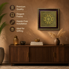 Shree Yantra on Raw Pyrite Frame for Wealth, Prosperity & Vastu Energy