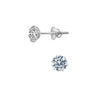 Premokshi4mm 925 Sterling Silver Stud Earrings (S-EAR103-4MM)