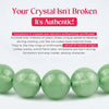 Green Aventurine Bracelet for Luck, Growth & Prosperity | Natural Crystal Healing Bracelet for Men & Women