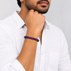 Amethyst Bracelet for Peace, Stress Relief & Spiritual Healing | Natural Crystal Bracelet for Men & Women
