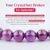 Amethyst Bracelet for Peace, Stress Relief & Spiritual Healing | Natural Crystal Bracelet for Men & Women