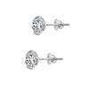Premokshi7mm 925 Sterling Silver Stud Earrings (S-ER103-7MM)