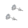 Premokshi7mm 925 Sterling Silver Stud Earrings (S-ER103-7MM)