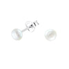 Premokshi 4mmFresh Water Pearl 925 Sterling Silver Stud Earrings (S-ER101-4MM)