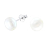 Premokshi 7mm Fresh Water Pearl 925 Sterling Silver Stud Earrings (S-ER101-7MM)
