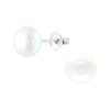 Premokshi 7mm Fresh Water Pearl 925 Sterling Silver Stud Earrings (S-ER101-7MM)