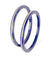 Premokshi Pure 22-karat Blue Pola Bangles (Set of 2pcs) B101-BLUE