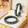 Premokshi Pure 22-karat Yellow Pola Bangles (Set of 2pcs) PB104-GREEN
