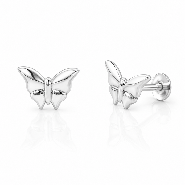 Premokshi 925 Sterling Silver Stud Earrings (S-ER112)