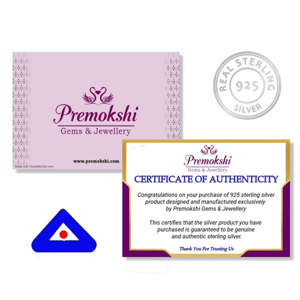 925 Sterling Silver BRO Crown Rakhi for Brother | Premium Designer Raksha Bandhan Rakhi
