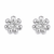 Premokshi 925 Sterling Silver Floral Stud Earrings for Women (S-ER111)