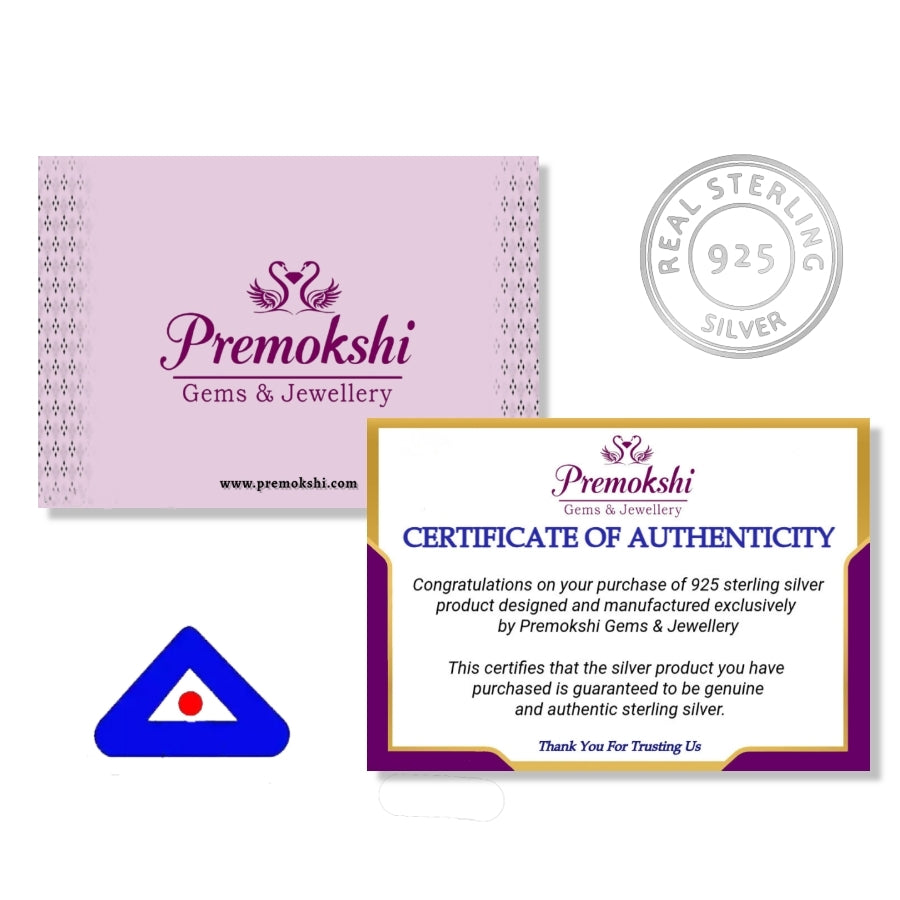 Premokshi Fresh Water Pearl 925 Sterling Silver Stud Earrings (925-EAR-1-8MM)