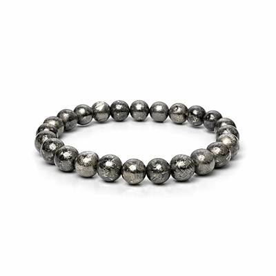 Pyrite Bracelet for Wealth & Success | Natural Crystal Healing Bracelet for Men & Women | Money Attraction Stone Bracelet